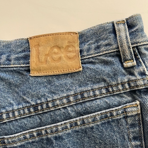 Customized Lee Jeans Shorts w/Studs Floral Appliqué Denim 30 - Picture 5 of 15
